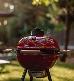 Photo of kamado grill